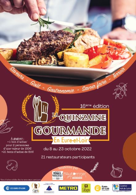 La Quinzaine Gourmande du 8 au 23 octobre 2022