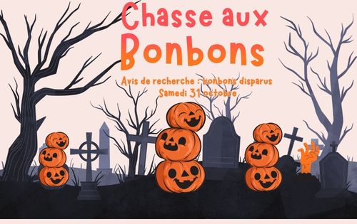 Chasse aux Bonbons chez vos commerçants