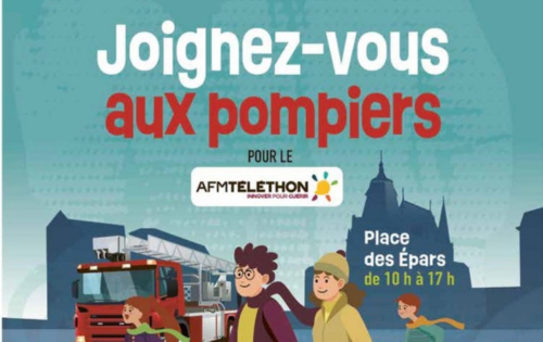 Joignez-vous aux pompiers pour le Téléthon !