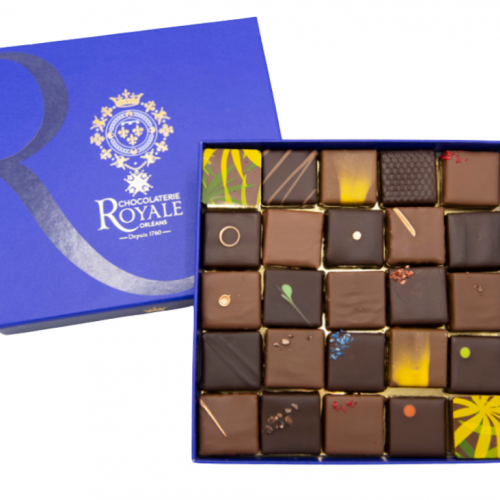 Ecrin de 25 chocolats assortis - 210g