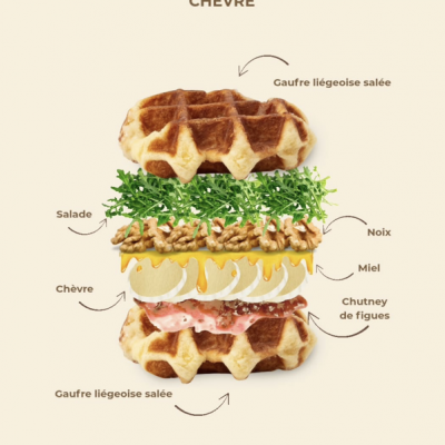 Gaufre Chèvre