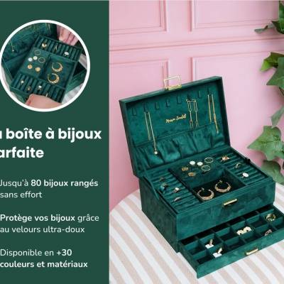 L'objet que vous devriez avoir dans votre vie : une jolie boîte à bijoux ✨ Il est temps de ranger et