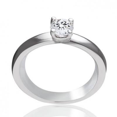 Bague solitaire diamant