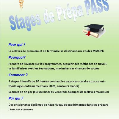 Stages de prépa PASS