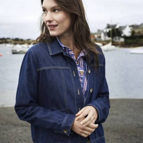 Veste jean s ARMOR LUX