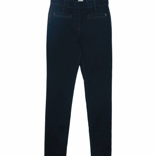 Jean taille élastique bleu brute