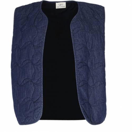 Gilet bord a bord jean
