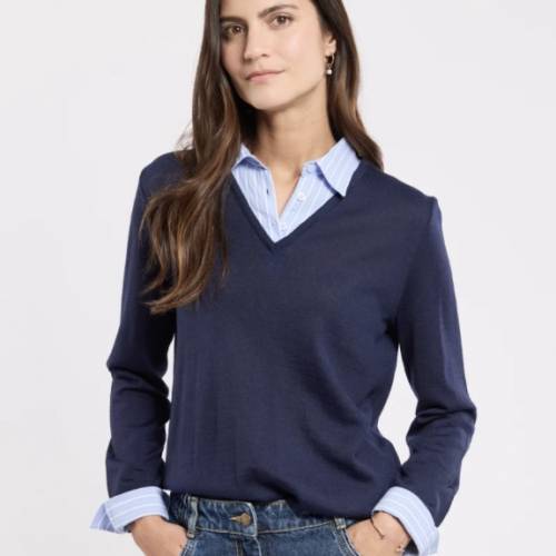 PULL MARINE TROMPE L ŒIL