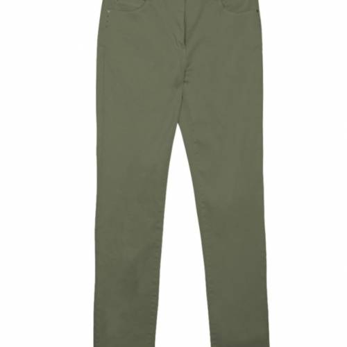 Pantalon kaki, cinq poches, coupe ajuster