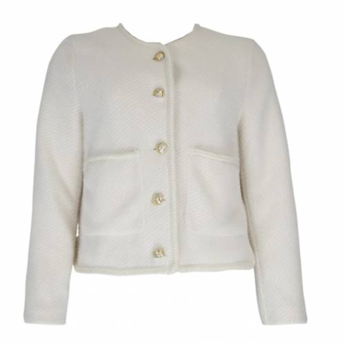 Veste style Chanel écru