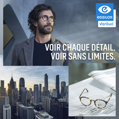 Qualité de verres Varilux !
