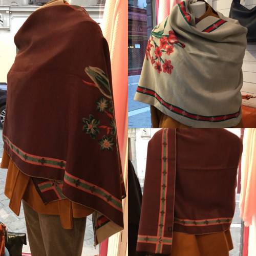 Écharpe étole cachemire promo