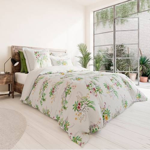 HOUSSE DE COUETTE CLEMATITES PRINTEMPS