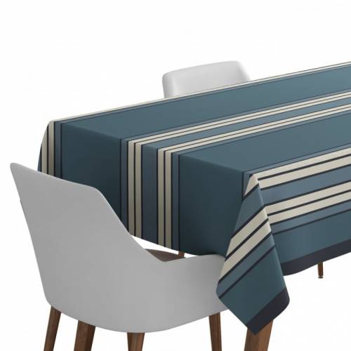 Nappe Espelette Bleu nuit Jean-Vier