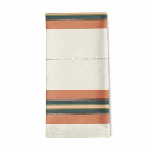 Serviette de table Orange Kanbo Terre Cuite