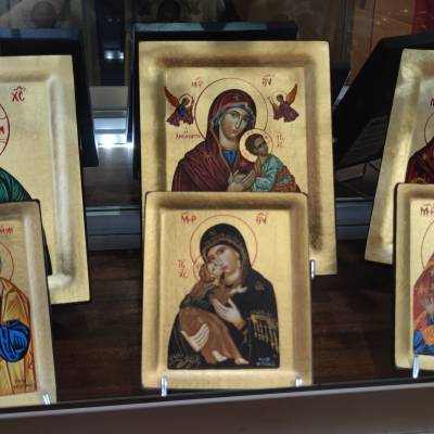 Icônes dorées à la feuille d'or - Fabrication française artisanale