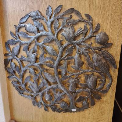 Arbre de vie en métal - Art Haïtien