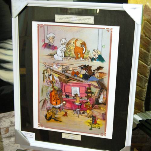 Aristochats - A3 - REPRODUCTION de mon dessin.